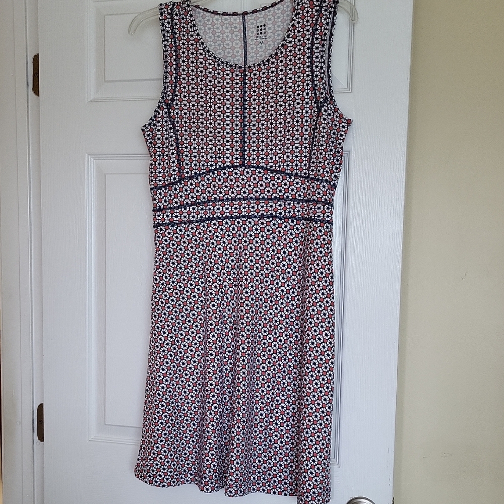 NWOT Title nine Red, White Blue Fit and Flare Dress